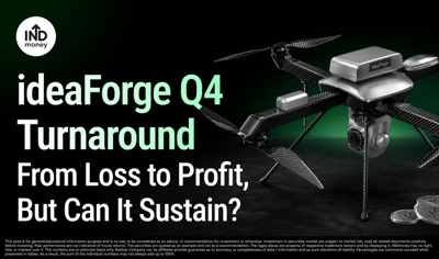 ideaForge Has Moved from Loss to Profit, Can It Sustain the Momentum? image