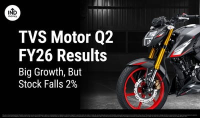 TVS Motor Q2 Results: Profit up 37%, But Stock Falls 2.5% image