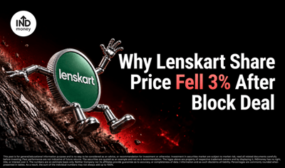 Why Lenskart Share Price Fell 3% After ₹2,468 Crore Block Deal image