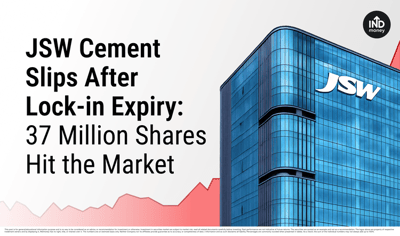 JSW Cement Slips After Lock-in Expiry: 37 Million Shares Hit the Market; What Investors Need to Know image