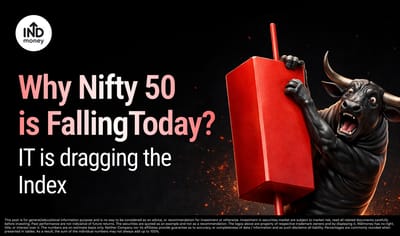 Why Is Nifty Down 1% Today? Key Reasons Behind the Market Fall image