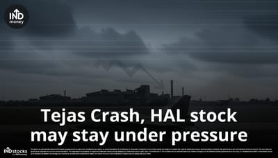 HAL Share Price May Fall After Tejas Crash at Dubai Air Show image
