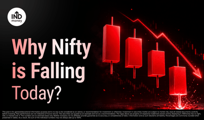 Why Nifty is Falling Today: 1% Drop in Nifty and 5% Crash in IT Explained image