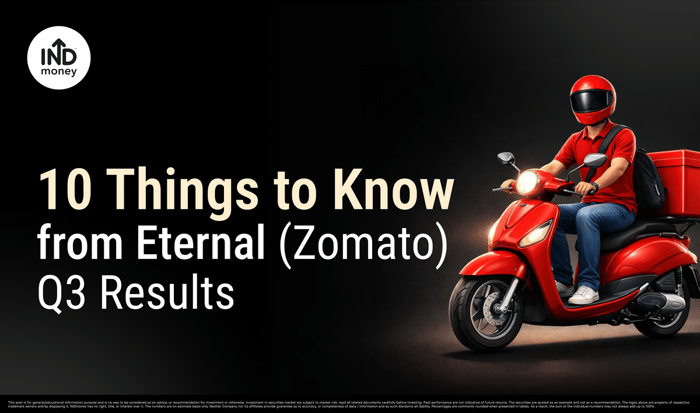 image with title "10 Things to Know from Eternal (Zomato) Q3 Results"