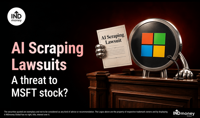 AI scrapping lawsuits: A threat to MSFT stock? AI scrapping lawsuits: A threat to MSFT stock?