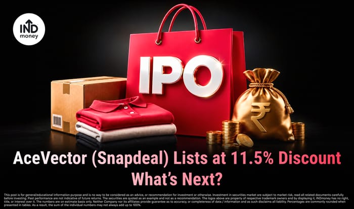 Acevector (Snapdeal) IPO Lists at 11.5% Discount Acevector (Snapdeal) IPO Lists at 11.5% Discount