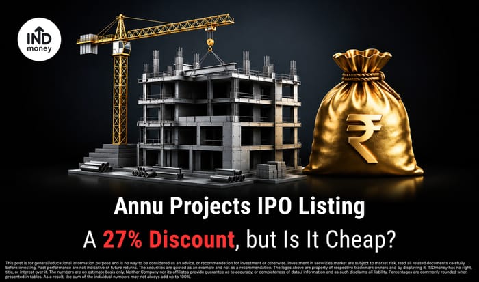 Annu Projects IPO Lists at 27% Discount Annu Projects IPO Lists at 27% Discount
