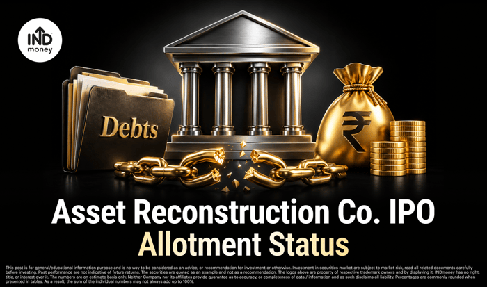 Asset Reconstruction Co. IPO allotment status Asset Reconstruction Co. IPO allotment status
