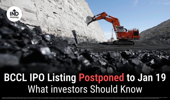 BCCL IPO Listing Postponed to Jan 19: What Investors Should Know