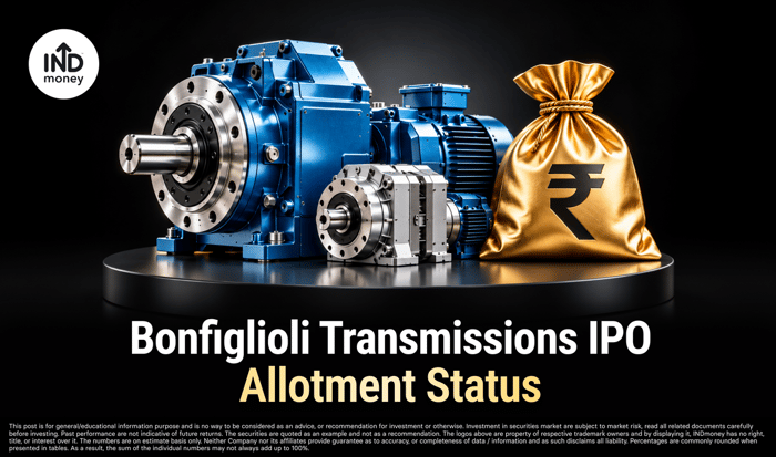 Bonfiglioli Transmissions IPO Allotment Status: MUFG Intime, BSE, NSE