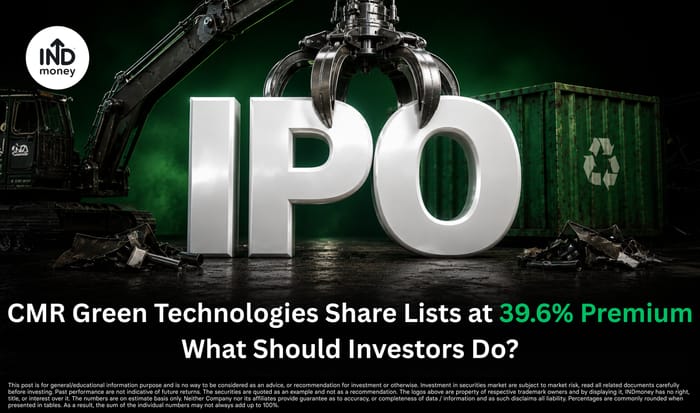 CMR Green Technologies Share Lists at 39.6% Premium: Hold or Sell? CMR Green Technologies Share Lists at 39.6% Premium: Hold or Sell?