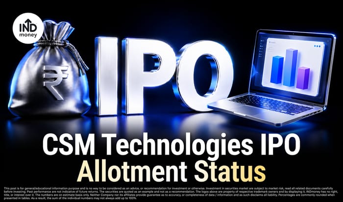 CSM Technologies IPO Allotment Status: KFinTech, BSE, NSE