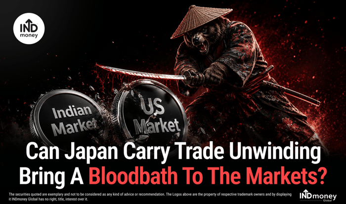 Can Japan Carry Trade Unwinding Bring A Bloodbath To The Markets? Can Japan Carry Trade Unwinding Bring A Bloodbath To The Markets?