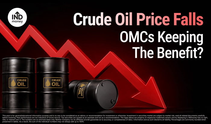 image with title "Crude Oil Price Falls OMCs Keeping The Benefit?" image with title "Crude Oil Price Falls OMCs Keeping The Benefit?"