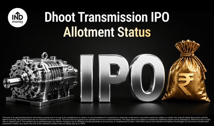 Dhoot Transmission IPO Allotment Status: KFinTech, BSE, NSE Dhoot Transmission IPO Allotment Status: KFinTech, BSE, NSE
