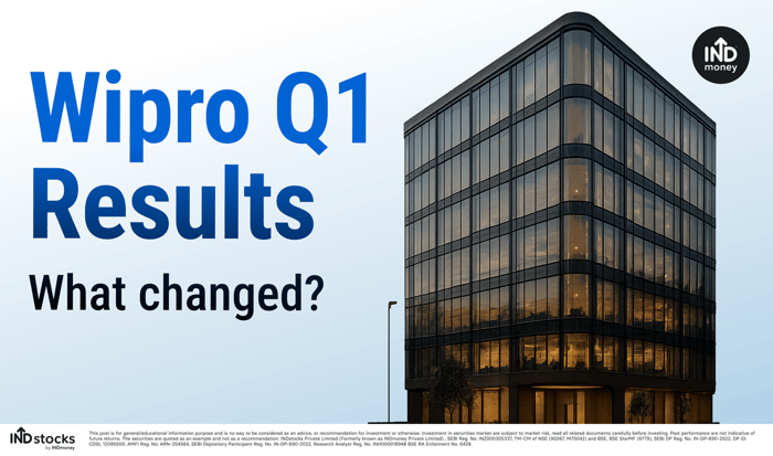 Wipro Posts Better-than-Expected Q1; Stock Ends Over 2% Higher