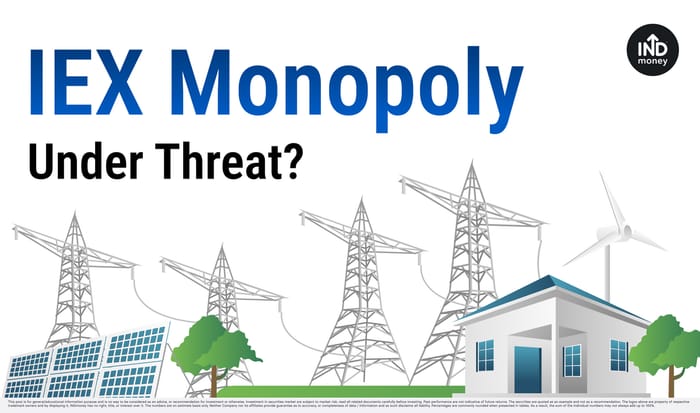 Image with title "IEX Monopoly Under threat ?" Image with title "IEX Monopoly Under threat ?"