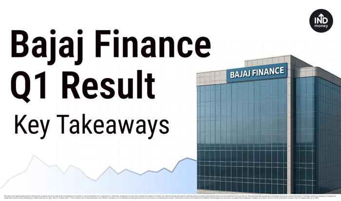 Bajaj Finance Q1 Results: Strong Growth, Higher NPAs Bajaj Finance Q1 Results: Strong Growth, Higher NPAs