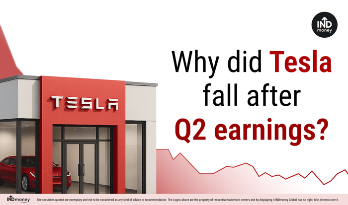 Why did Tesla stock slump after the Q2 Earnings Report?