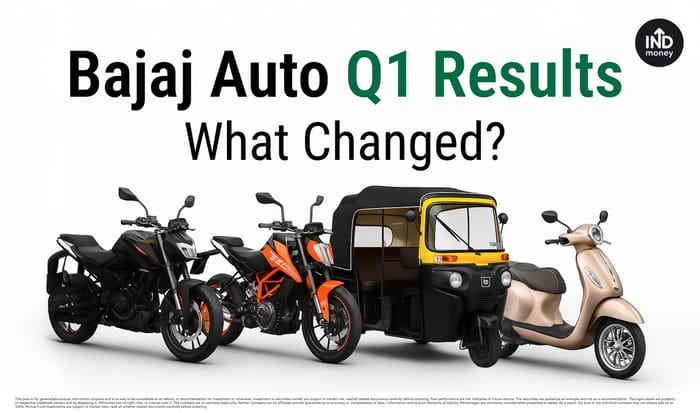 Bajaj Auto Q1 Results, What Changed