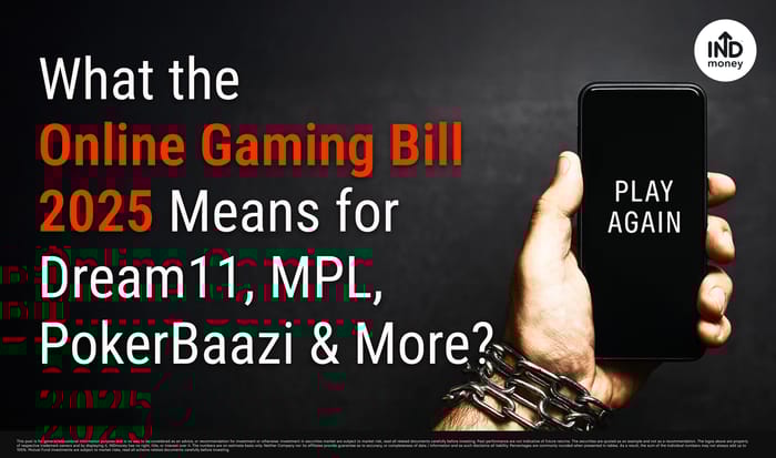 Image with Title: What the Online Gaming Bill 2025 Means for Dream11, MPL, Nazara Technologies and More ? Image with Title: What the Online Gaming Bill 2025 Means for Dream11, MPL, Nazara Technologies and More ?