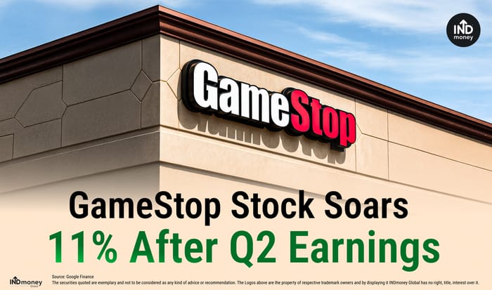 GameStop Stock Soars 11% After Q2 Earnings GameStop Stock Soars 11% After Q2 Earnings