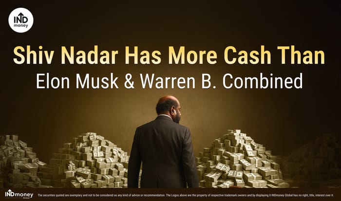 Shiv Nadar Has More Cash Than Elon Musk & Warren Buffet Combined Shiv Nadar Has More Cash Than Elon Musk & Warren Buffet Combined