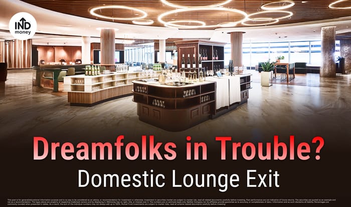 Image with Title: Domestic Lounge Exit Hits Dreamfolks: Is the Business at Risk?