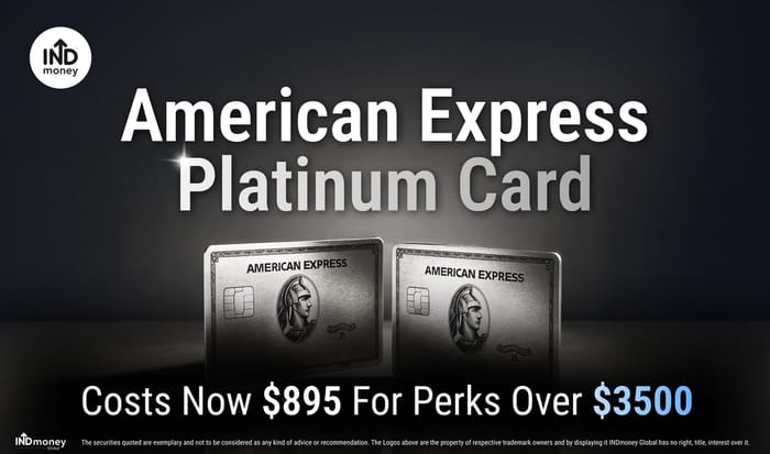 American Express Platinum Card; Costs Now $895 For Perks Over $3500 American Express Platinum Card; Costs Now $895 For Perks Over $3500