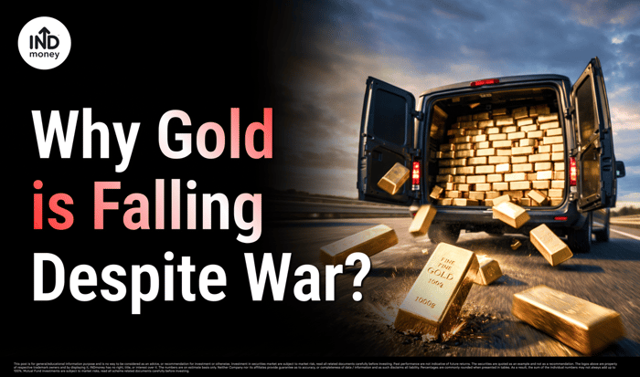image with title "Why Gold is Falling Despite War" image with title "Why Gold is Falling Despite War"