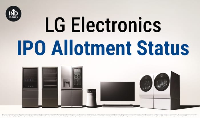 LG Electronics IPO Allotment Status
