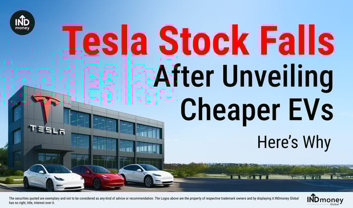 Tesla Stock Falls After Unveiling Cheaper EVs; Here's Why Tesla Stock Falls After Unveiling Cheaper EVs; Here's Why