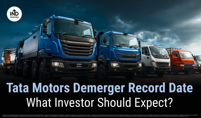 Tata Motors Demerger Record Date, What investor Should expect ?