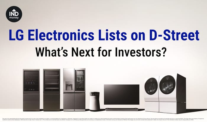 LG Electronics Lists on D-Street: What's Next for Investors? LG Electronics Lists on D-Street: What's Next for Investors?