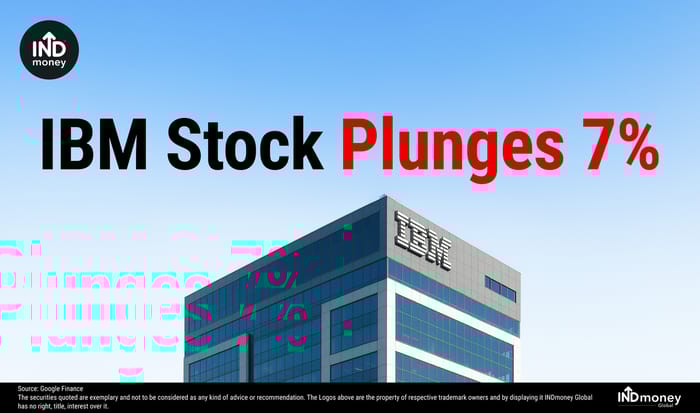 Why Did IBM Stock Plunge 7% After Earnings? Why Did IBM Stock Plunge 7% After Earnings?