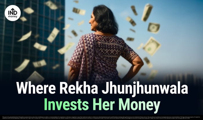Where Rekha Jhunjhunwala Invests Her Money Where Rekha Jhunjhunwala Invests Her Money