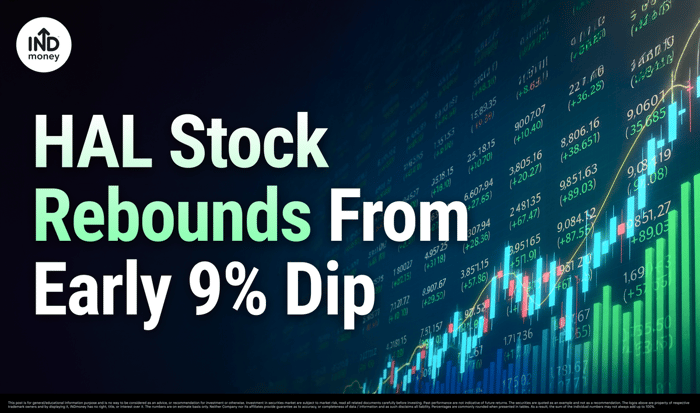 HAL Stock Rebounds From Early 9 Percent Dip HAL Stock Rebounds From Early 9 Percent Dip