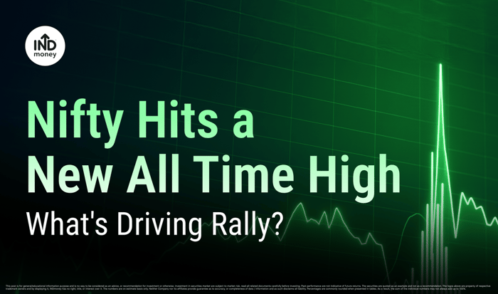 Nifty Hits a New All Time High What's Driving Rally?