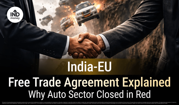 image with title "India-EU Free Trade Agreement ExplainedWhy Auto Sector Closed in Red" image with title "India-EU Free Trade Agreement ExplainedWhy Auto Sector Closed in Red"