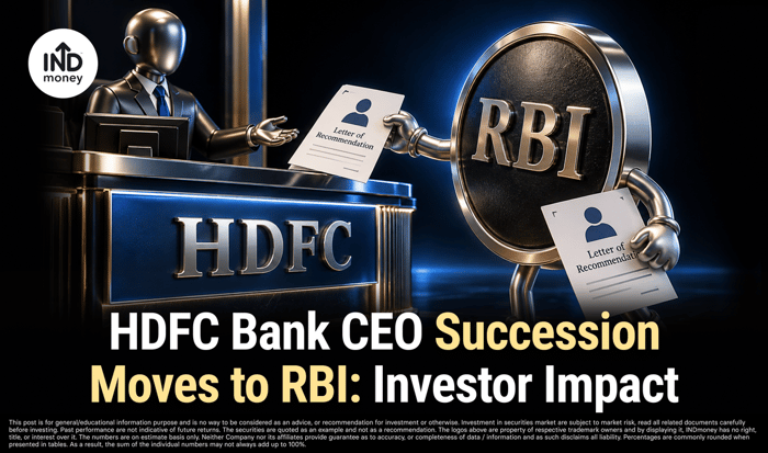 image with "HDFC Bank CEO Succession Moves to RBI: Investor Impact" image with "HDFC Bank CEO Succession Moves to RBI: Investor Impact"