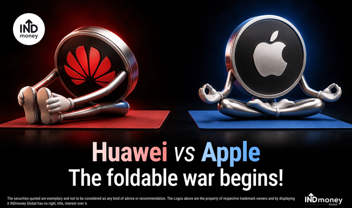 Huawei v/s Apple - The foldable war begins!