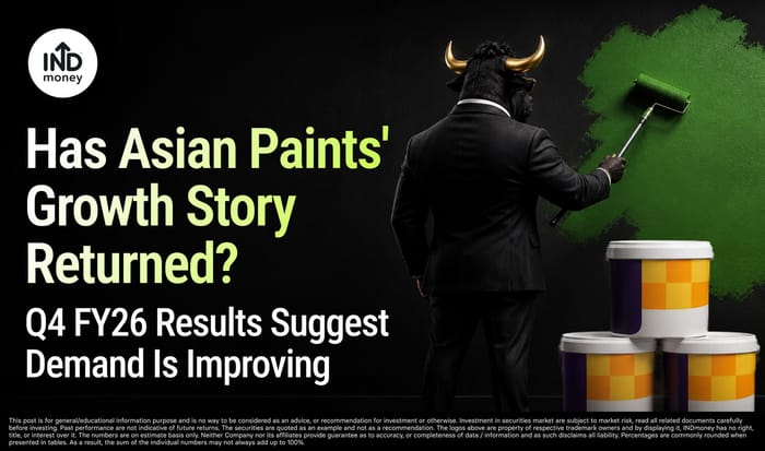 image with title "Has Asian Paints' Growth Story Returned? Q4 FY26 Results Suggest Demand Is Improving" image with title "Has Asian Paints' Growth Story Returned? Q4 FY26 Results Suggest Demand Is Improving"