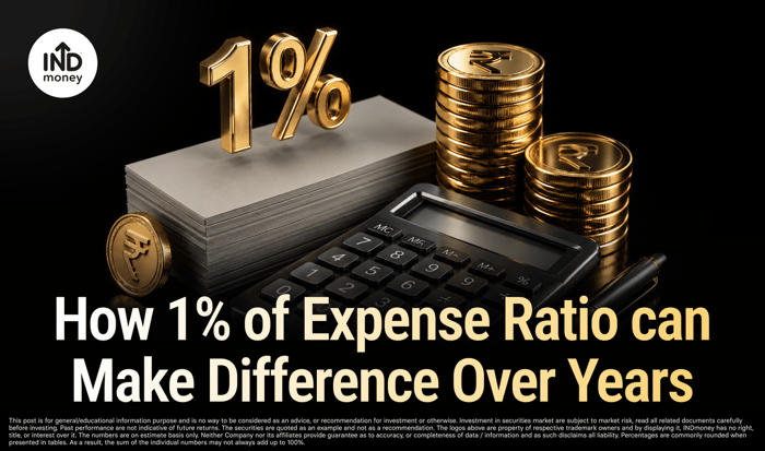How 1% of Expense Ratio can Make Difference Over Years How 1% of Expense Ratio can Make Difference Over Years