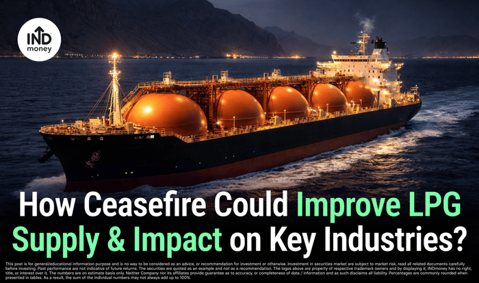 image with title "How Ceasefire Could Improve LPG Supply  & Impact on Key Industries"