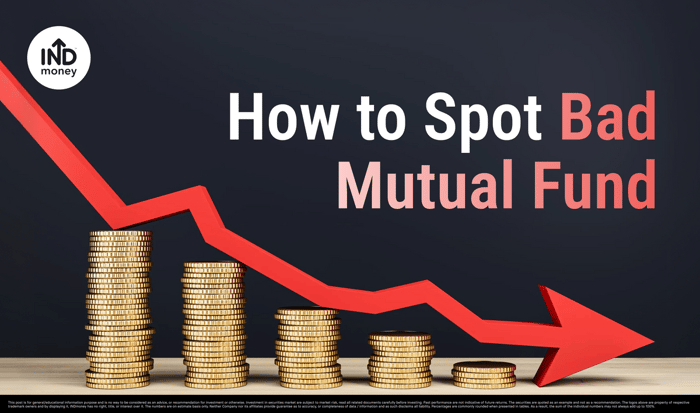 How to Spot Bad Mutual Fund