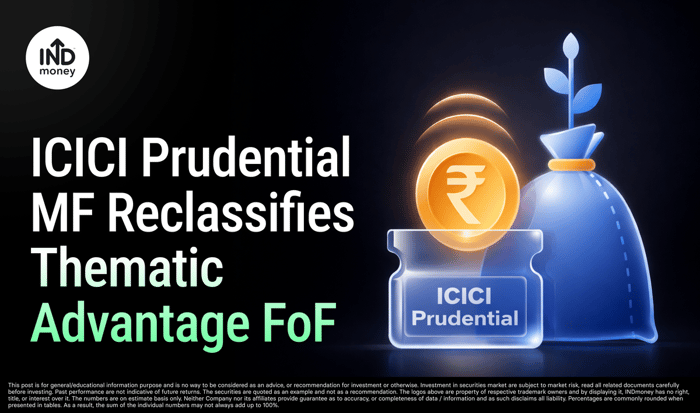 ICICI Prudential MF Reclassifies Thematic Advantage FoF
