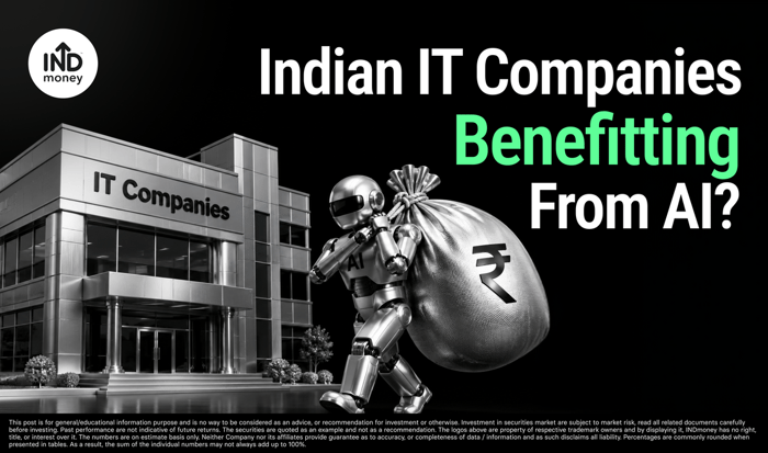 image with title "Indian IT Companies Benefitting From AI ?" image with title "Indian IT Companies Benefitting From AI ?"