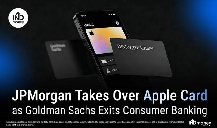 JPMorgan Takes Over Apple Card as Goldman Sachs Exits Consumer Banking JPMorgan Takes Over Apple Card as Goldman Sachs Exits Consumer Banking