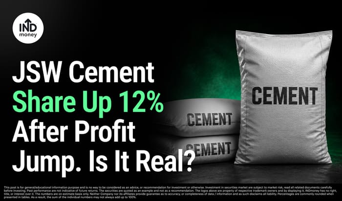 JSW Cement Shares Surge After Q4 Profit Jump. Is the Profit Real? JSW Cement Shares Surge After Q4 Profit Jump. Is the Profit Real?