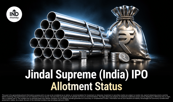  Jindal Supreme (India) IPO allotment status